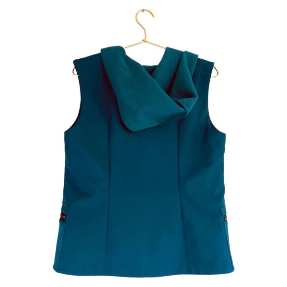 ILLE OLLA PRACTICAL FRANCI VEST Size L - DARK PETROL ACTIVE LUX ZIPPER 545 - Picture 6 of 9